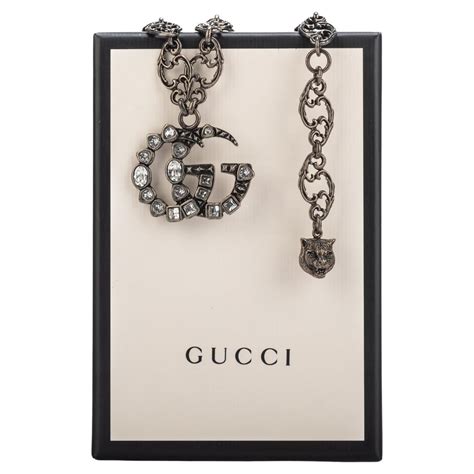 gucci padlock necklace